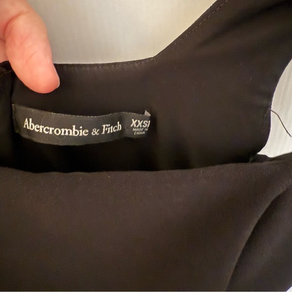 Abercrombie & Fitch Black bodycon dress size XXS - Picture 3 of 5